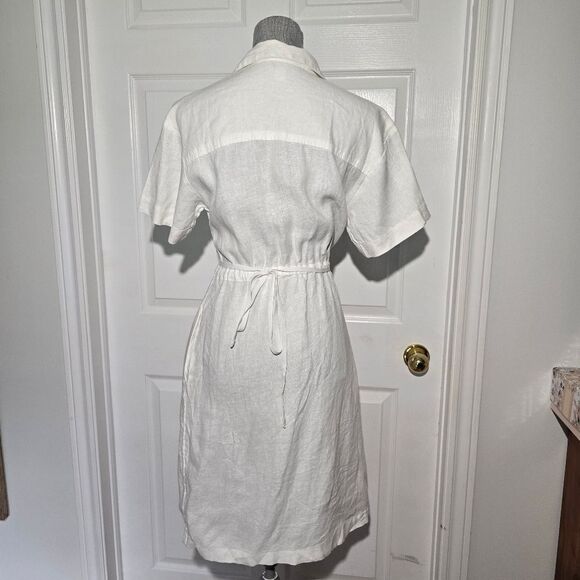 ATHLETA linen Wrap Dress - Picture 4 of 6